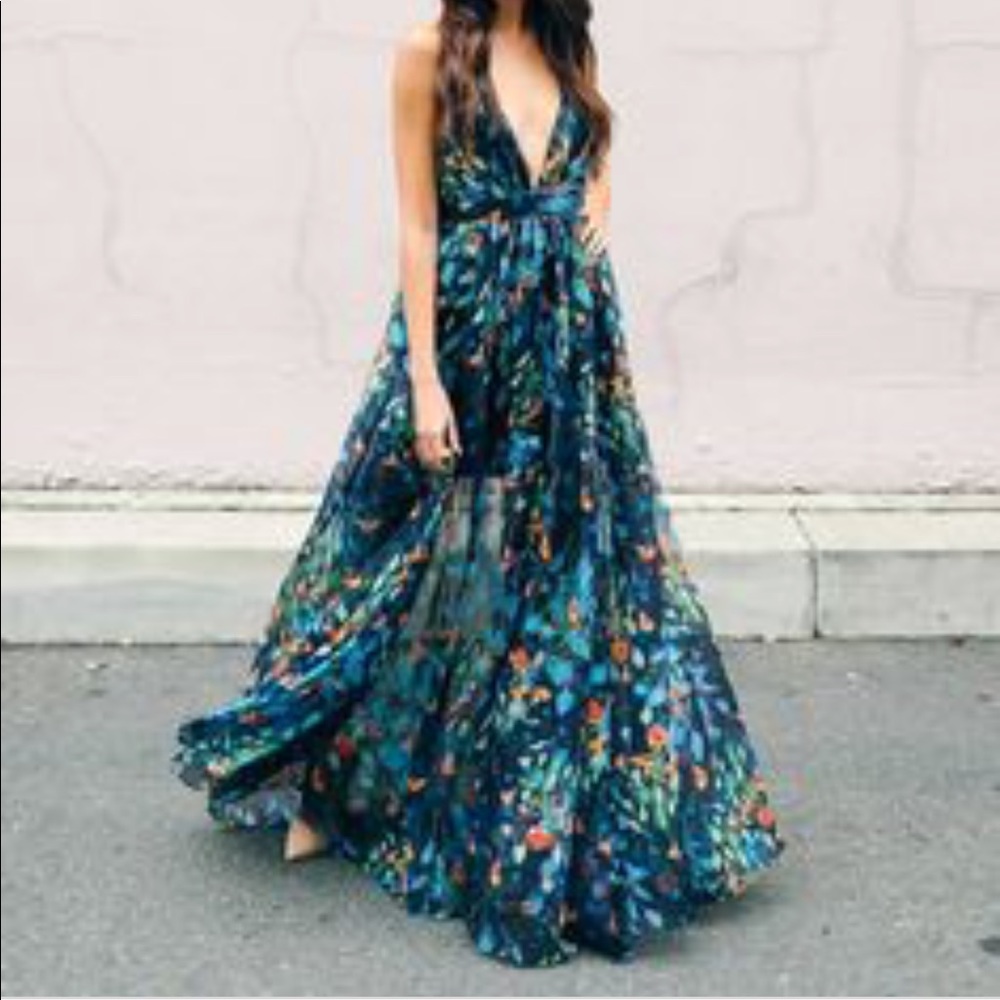 Long floral maxi - Vici
